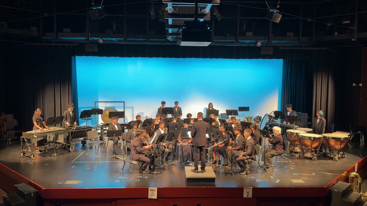 Cal High Music - 2026 Spring Band Concert - Symphonic Band performs O Nata Lux