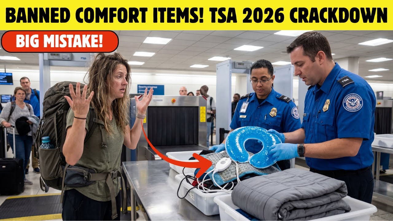 TSA Just BANNED These 5 Comfort Items From Carry-Ons in 2026!