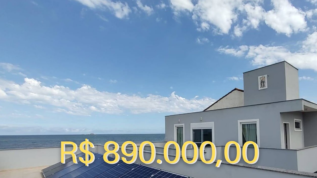 Sobrado a venda em Balneário Barra do Sul FRENTE MAR 🌊  com 2 suítes por Apenas R$ 890.000,00
