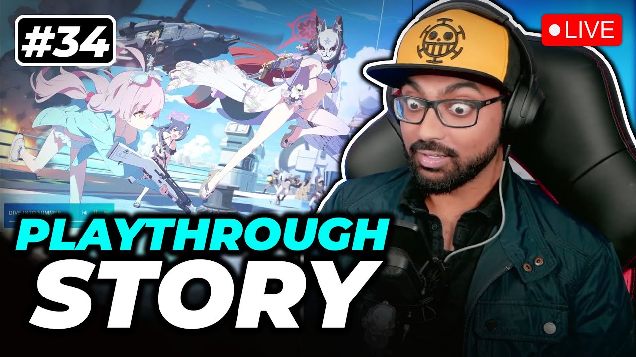 Blue Archive - Story Playthrough! Part 34 (Abydos Resort Restoration Committee + EYE TRACKER?!)