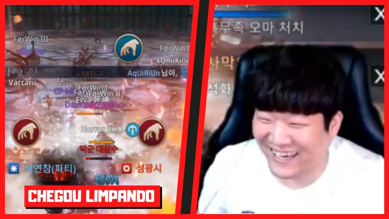 JIHO VS FORWIN NO WORLD BOSS | LIMPOU GERAL | MIR4