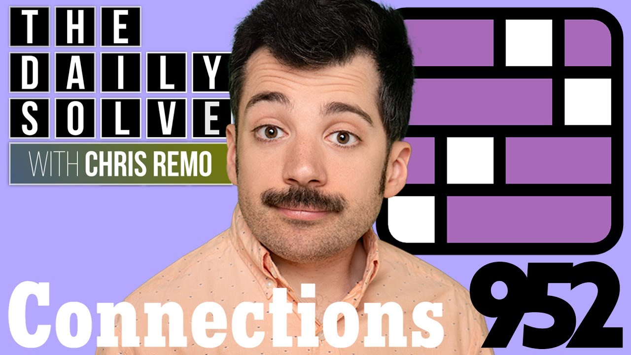 Connections 952 - NYT Word Game - 18 January 2026 #connections
