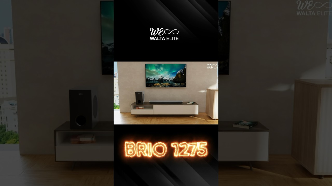 Walta elite brio 1275 sound bar #shorts #technology #trending #gadgets #youtubeshorts