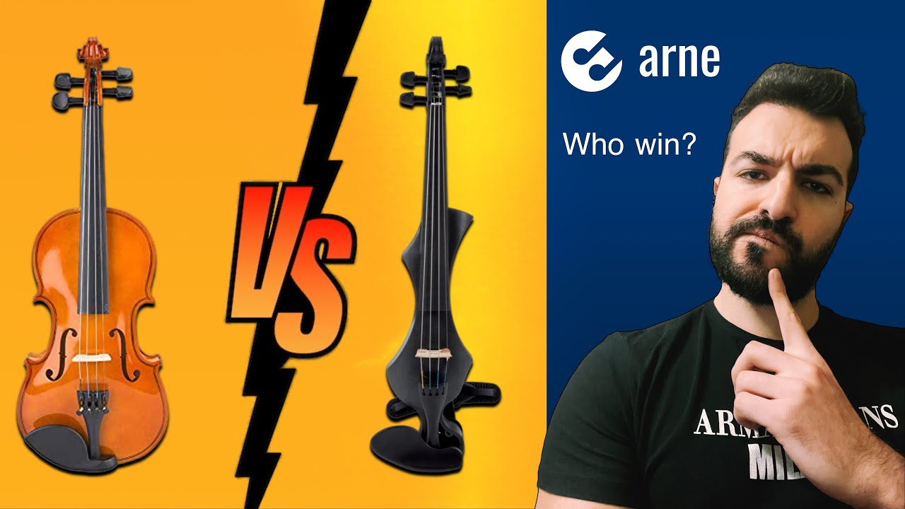 Violino elettrico VS violino acustico - quale scegliere - arne