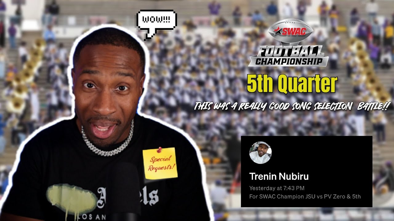 BandHead REACTS to PVAMU vs Jackson State | 5th Quarter Swac Championship (2025)