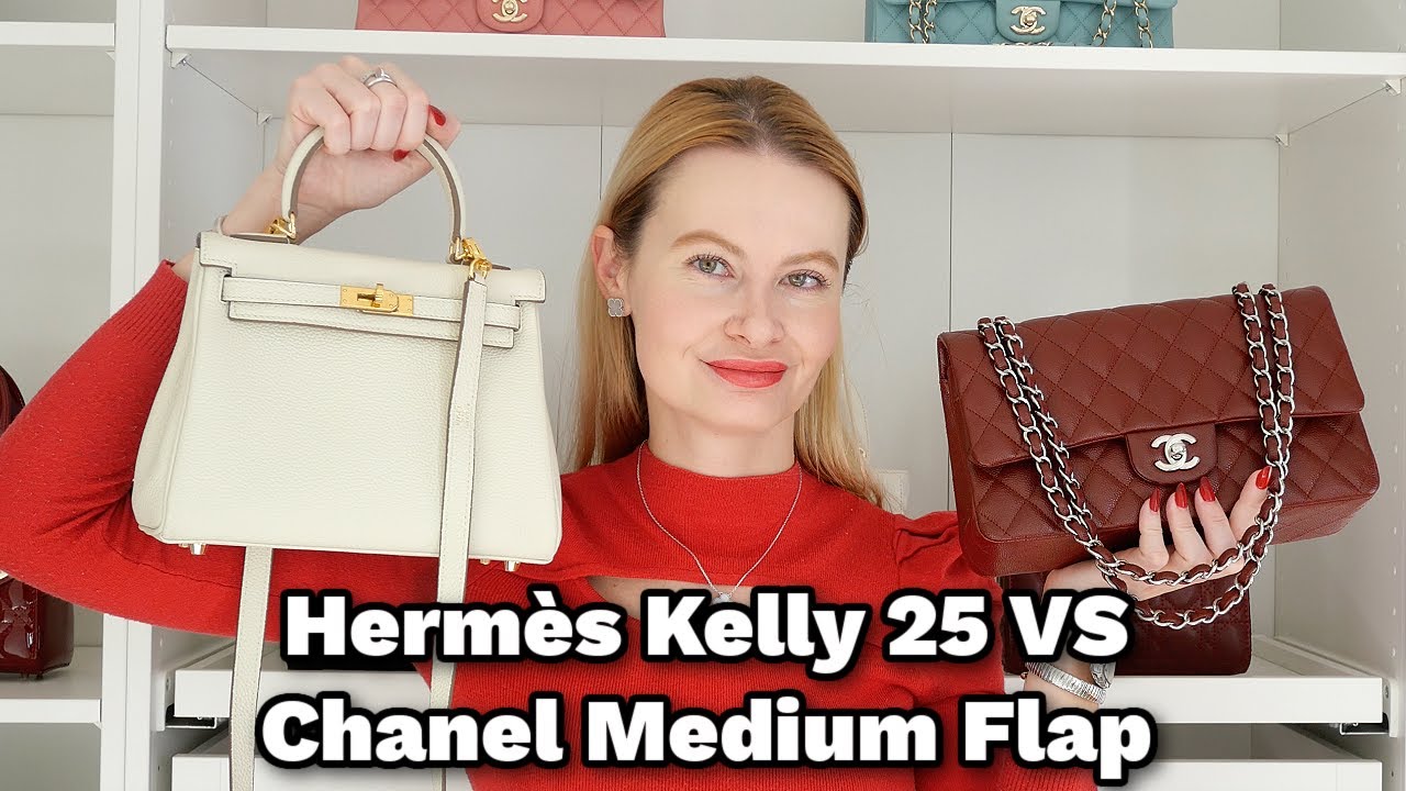 Hermès Kelly 25 против Chanel Medium Flap 🤓 || Почему одна из них подойдет именно вам?