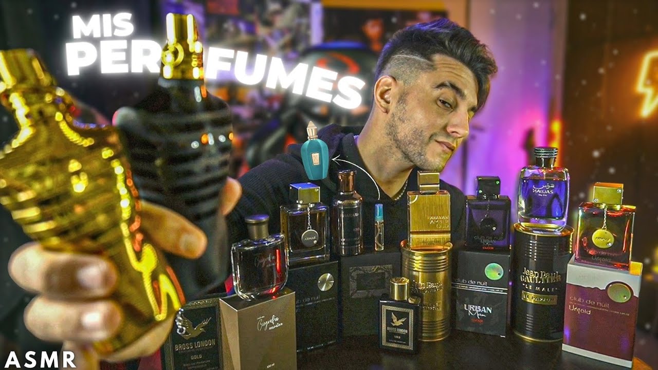 ASMR - Te enseño mi COLECCIÓN de Perfumes 😴 (ASMR Español Argentina)