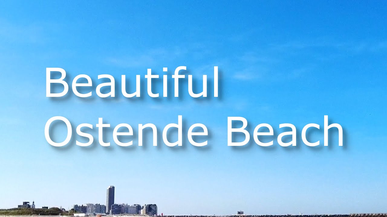 Ostende 🇧🇪 Belgium 4K Drone View