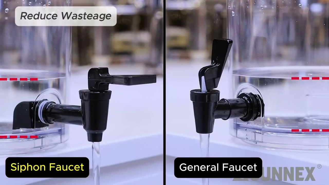Siphon Faucet：Water-saving design with concentrated pressure