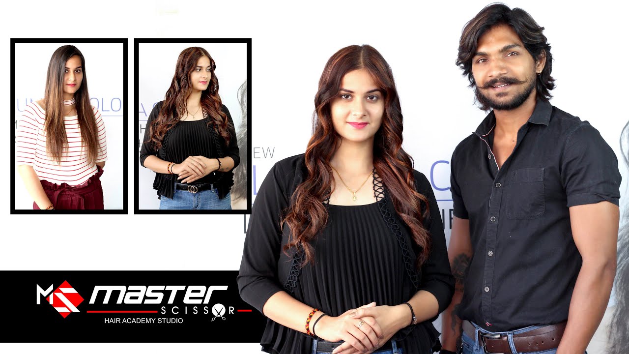 Learning the basic of balayage | balayage  highlights on dark hair flawless balayage master deepak
