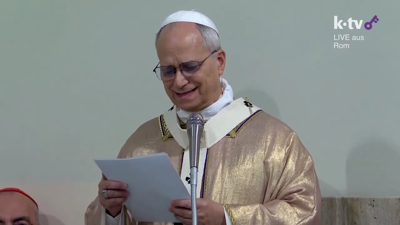Heilige Messe mit Papst Leo XIV. zum 4. Fastensonntag aus Rom - 15.03.2026