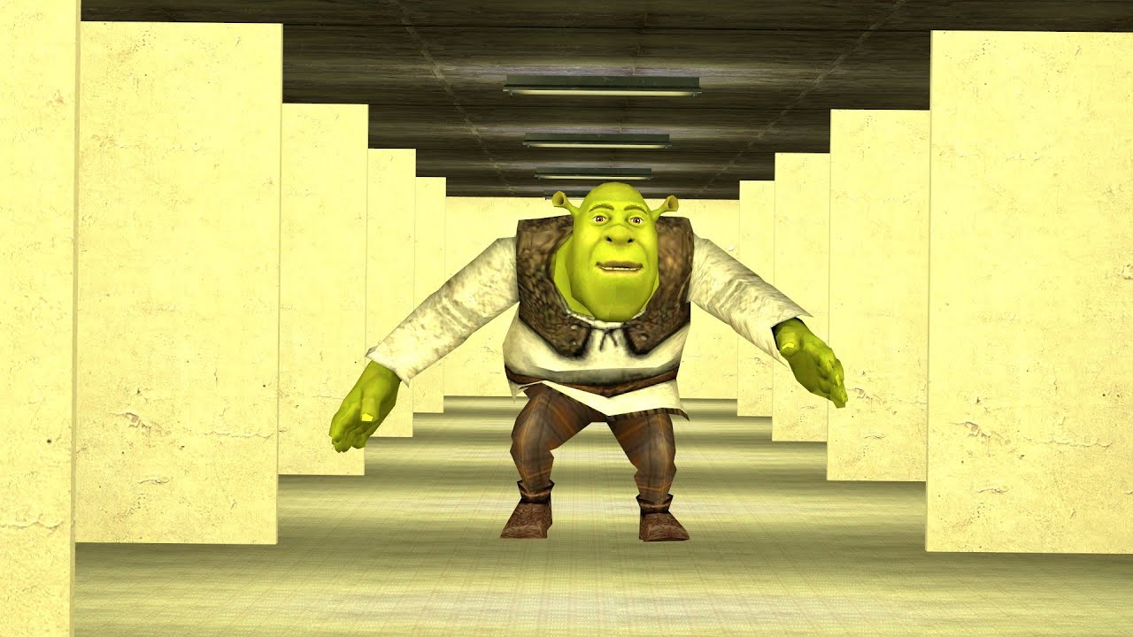 Shrek in Backrooms