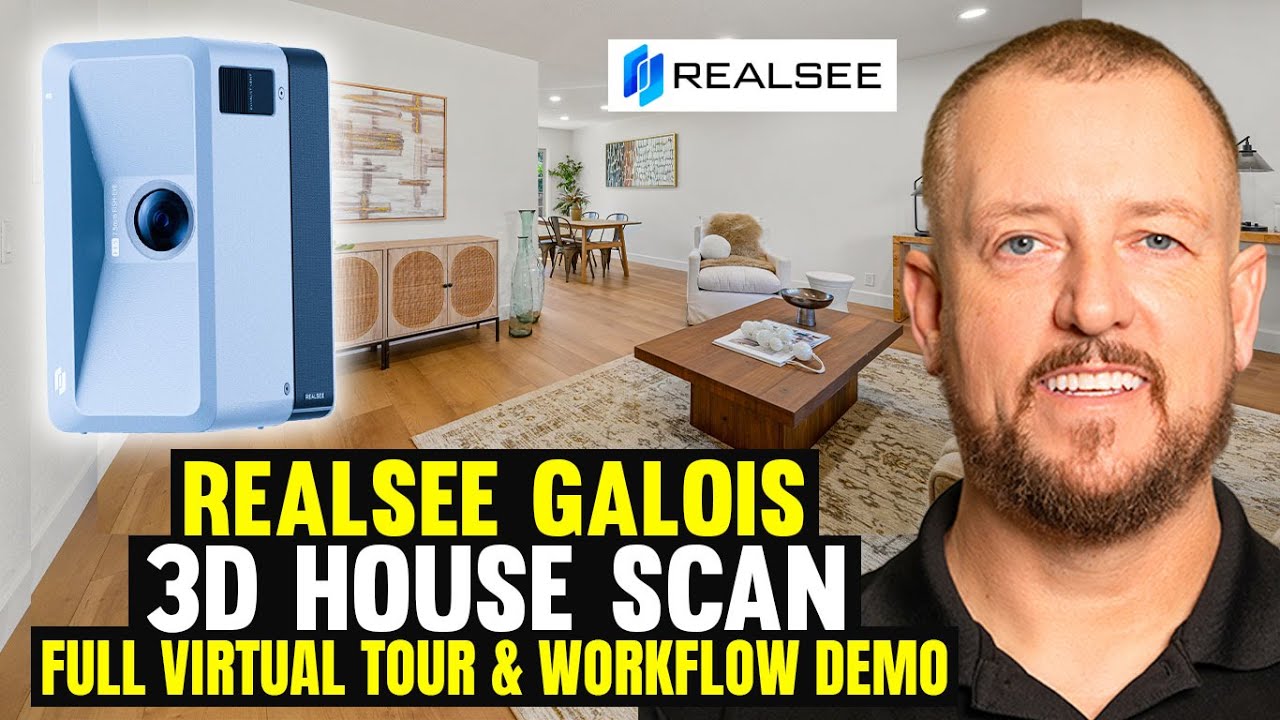 Realsee Galois 3D House Scan — Full Virtual Tour & Workflow Demo
