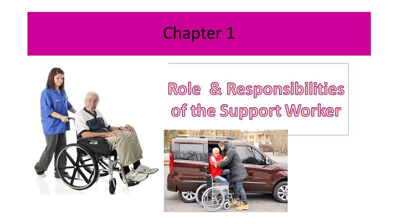 Role & Responsibilities of the Support Worker CHAPTER 1  ( PART 1 )