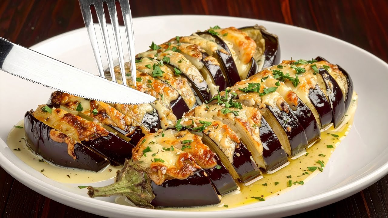 Die Aubergine, die alle verrückt macht!Das leckerste Auberginenrezept!