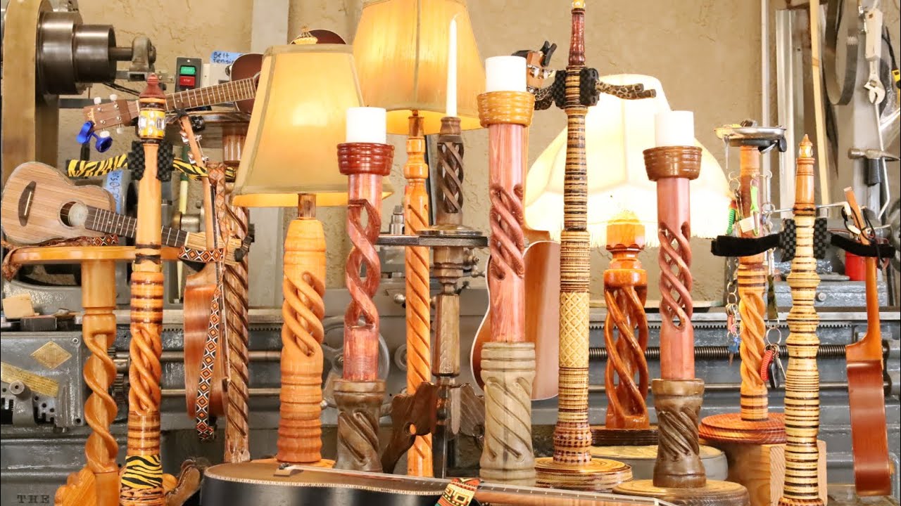 Decorative Wooden Spiral Project Becomes Much More! (Complete)