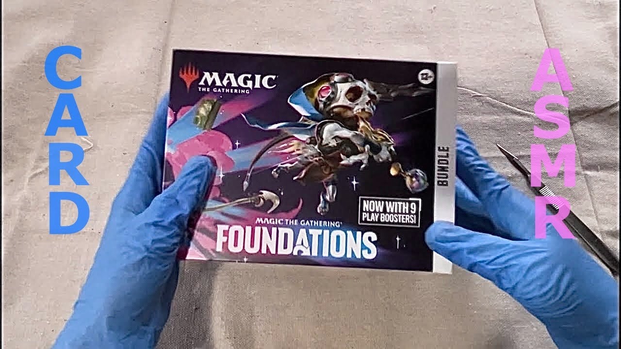 ASMR | MTG Foundations Bundle Unboxing | Soft-spoken