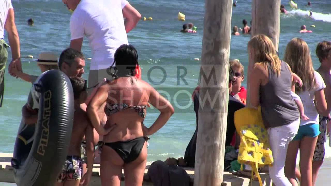 EXCLUSIVE: Neil Patrick Harris with partner, David Furnish and all the kids at Club 55 Saint Tropez
