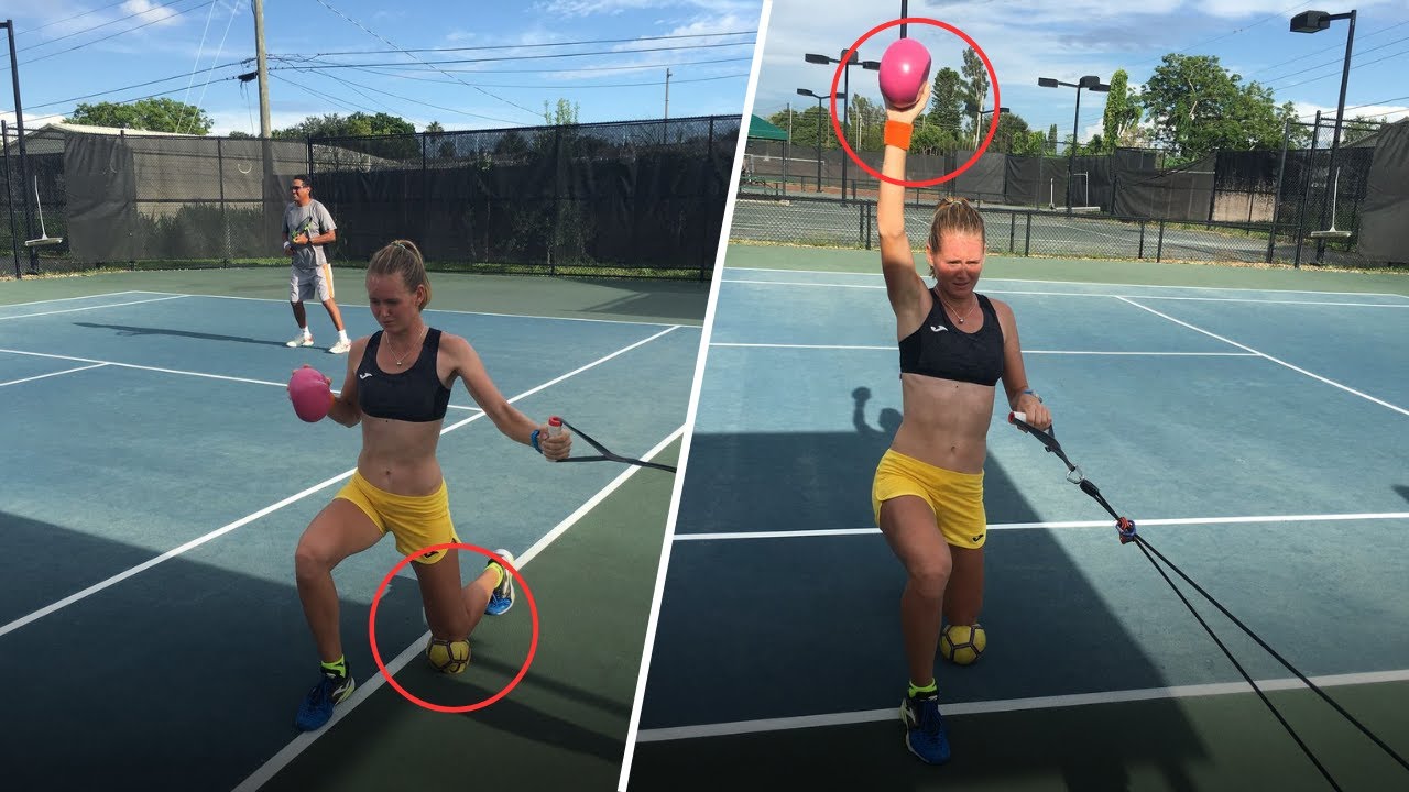 Marie Bouzková Tennis Training is 💯 BRUTAL !