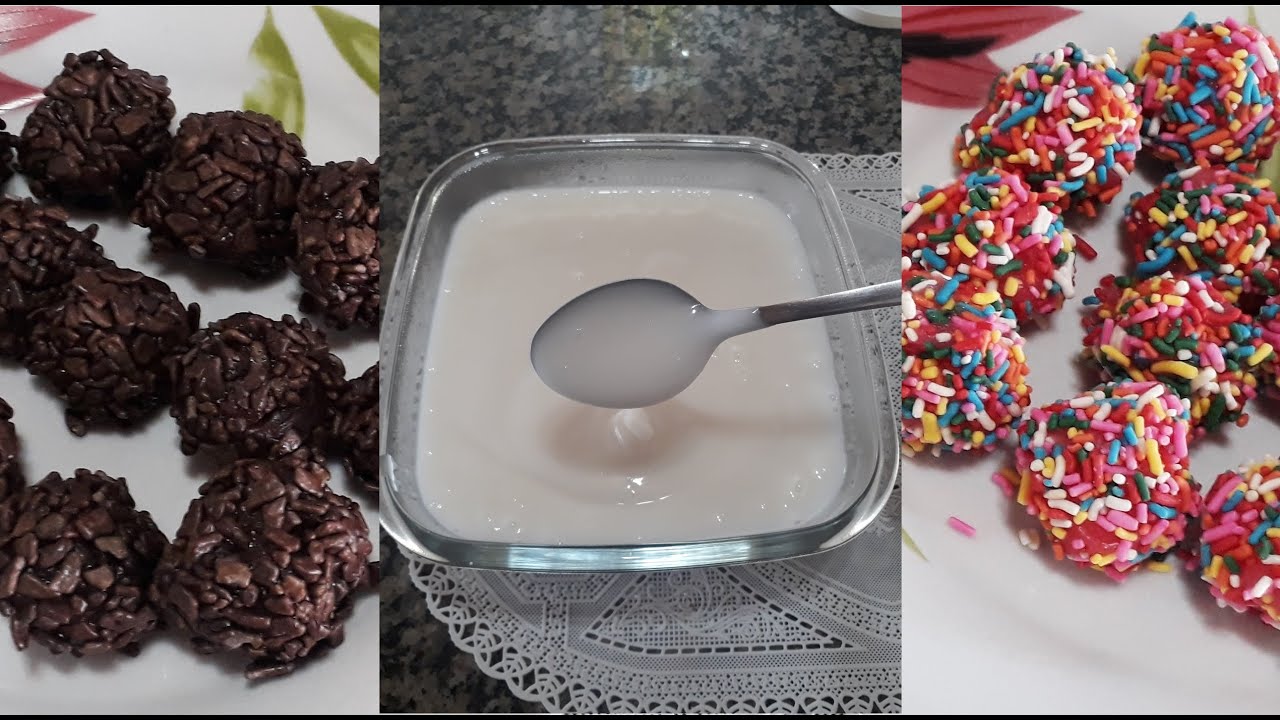 LEITE CONDENSADO DE ARROZ+BRIGADEIRO DE CHOCOLATE E MORANGO SEM LEITE DE VACA - Rosy Ferrari