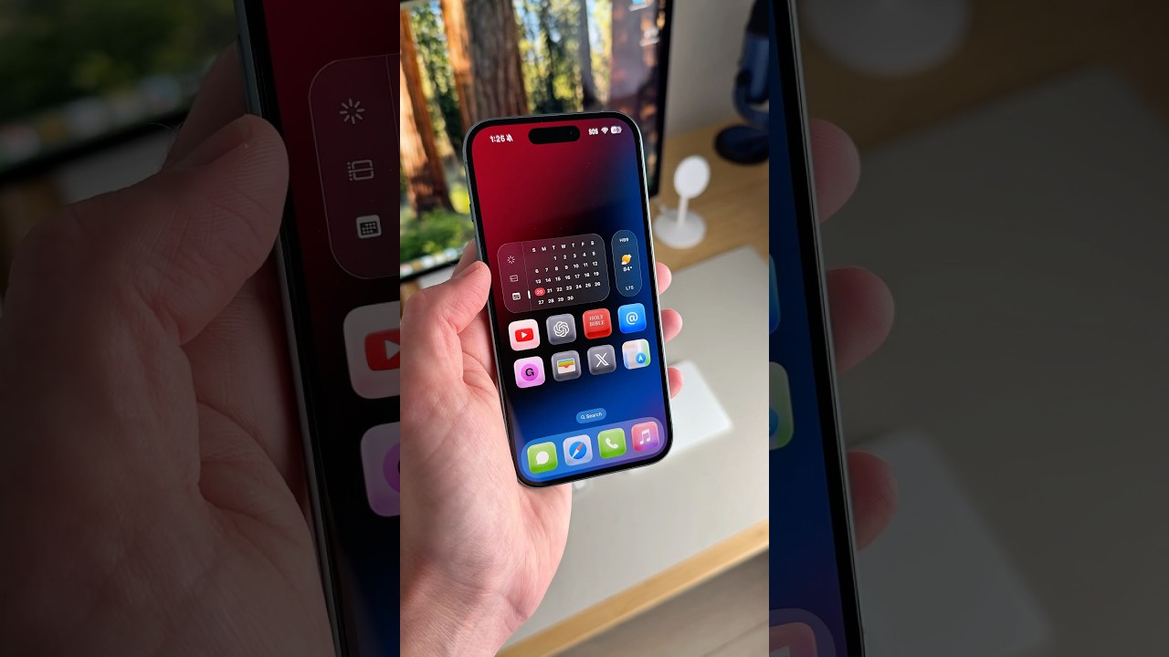 Ultra Clean iOS Home Screen Set Up for iPhone 16