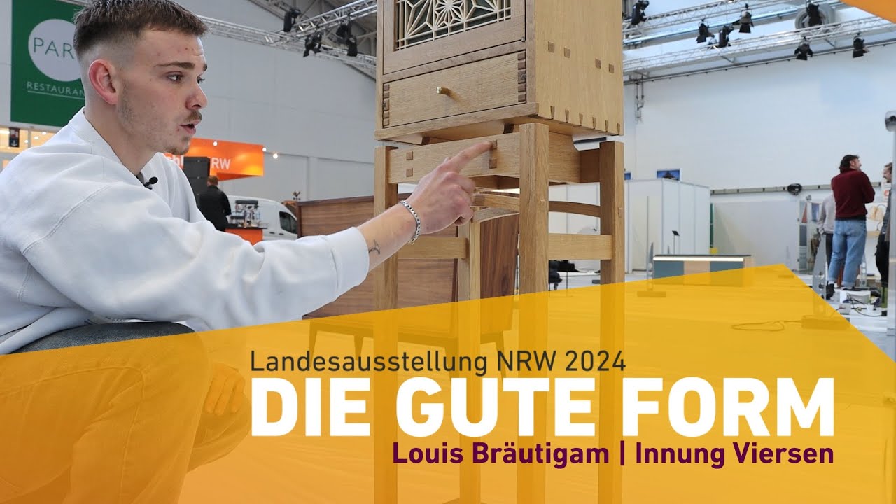 Gesellenst&uuml;ck von Louis Br&auml;utigam &ndash; DIE GUTE FORM NRW 2024