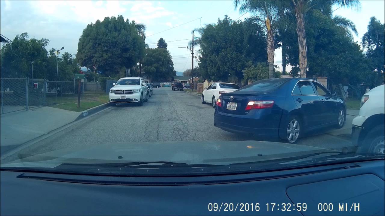 Hit by a car backing out of driveway!