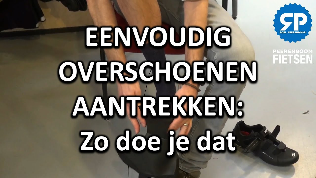EENVOUDIG OVERSCHOENEN AANTREKKEN: Zo doe je dat