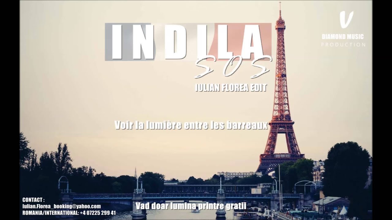 INDILA - SOS (Iulian Florea Edit) LYRICS VIDEO