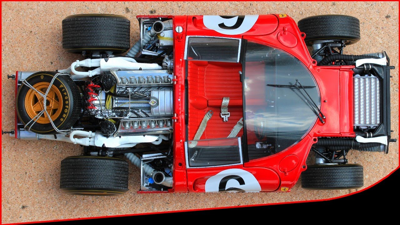 Ferrari 330/P4 Spyder Jackie Stewart / Chris Amon BOAC 500 #6 1967 (GMP) 1/18