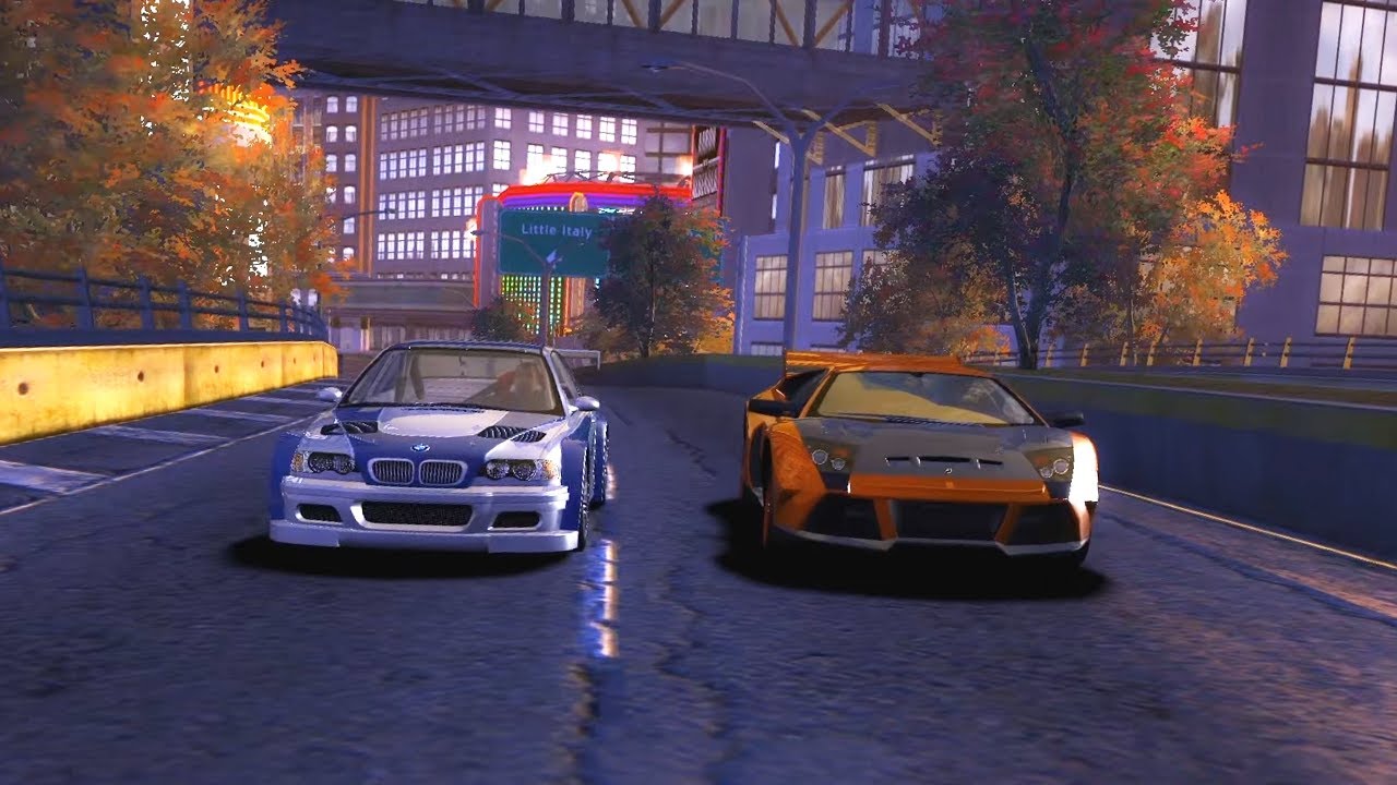 LAMBORGHINI MURCIELAGO VS BMW M3 GTR RAZOR NEED FOR SPEED MOST WANTED