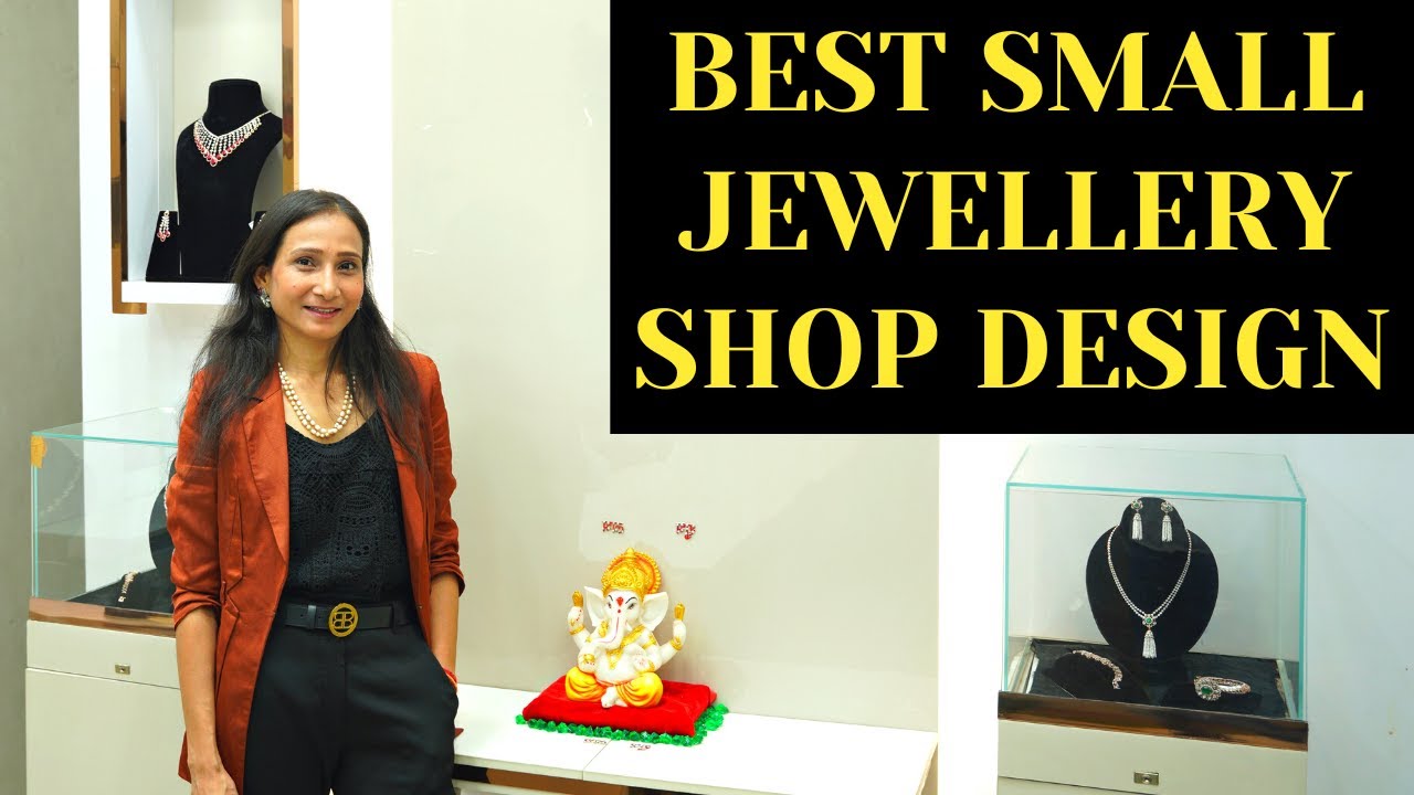 New Jewellery shop design | Jewellery showroom design | Jewelry store design | Small jewellery shop