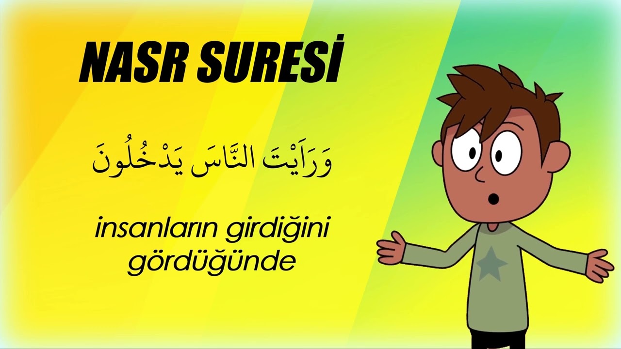 &Ccedil;ocuklar i&ccedil;in Tekrarlı Nasr Suresi @muhammedaydn