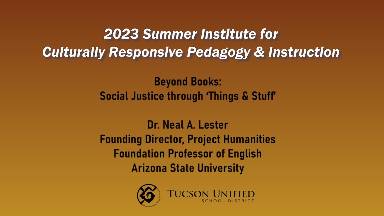 2023 SICRE - Neal Lester