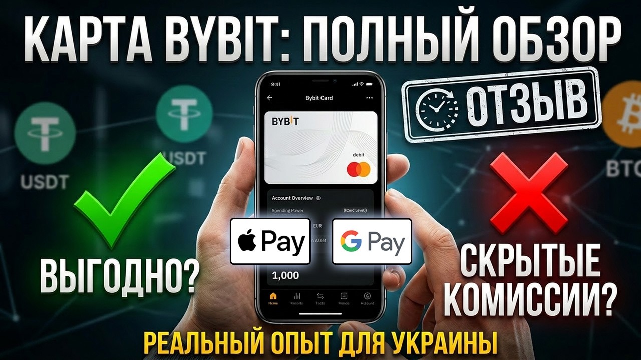 Bybit card - review after one year of use. Full review of the Bybit card