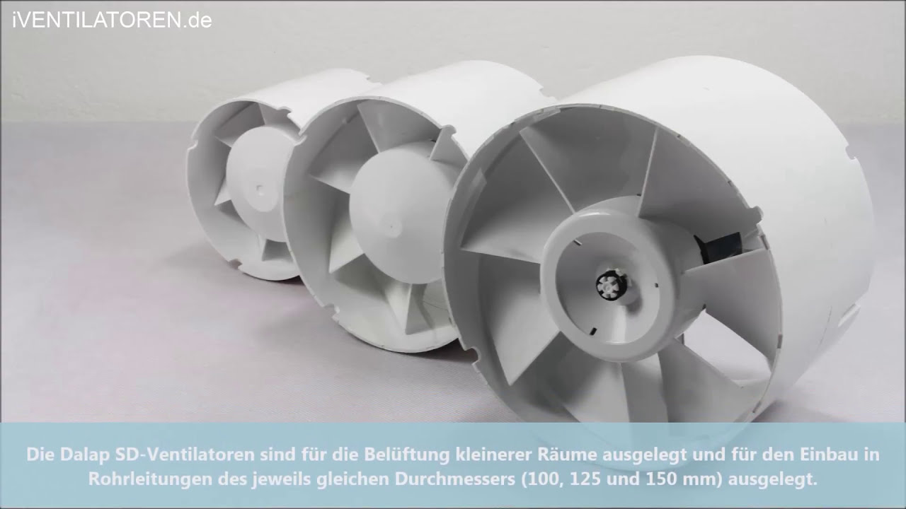 Rohrventilator Dalap SD