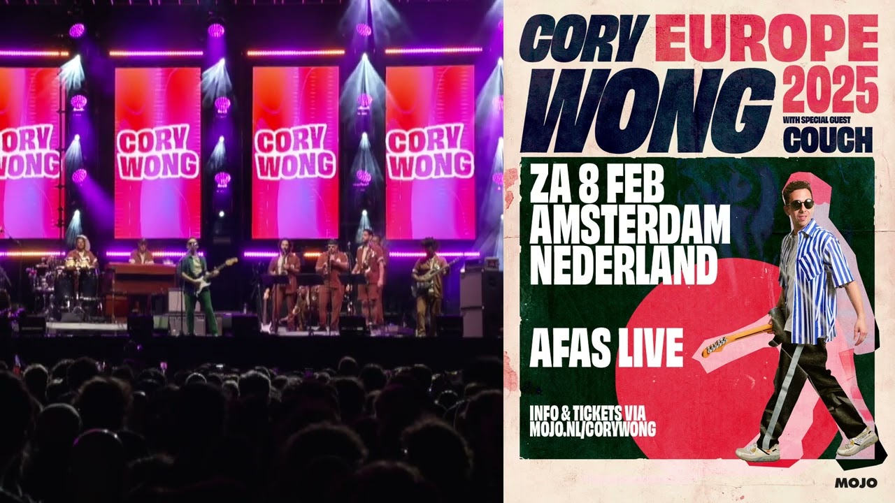Cory Wong concert in AFAS Live!