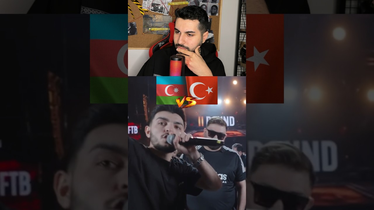 TÜRKİYE VS AZERBAYCAN RAP SAVAŞI! 2😳