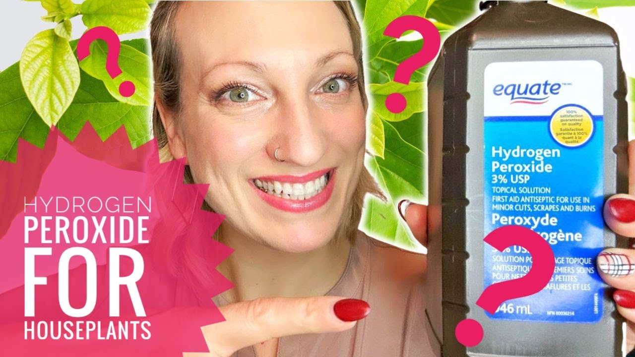 Hydrogen Peroxide - Medicine For Houseplants