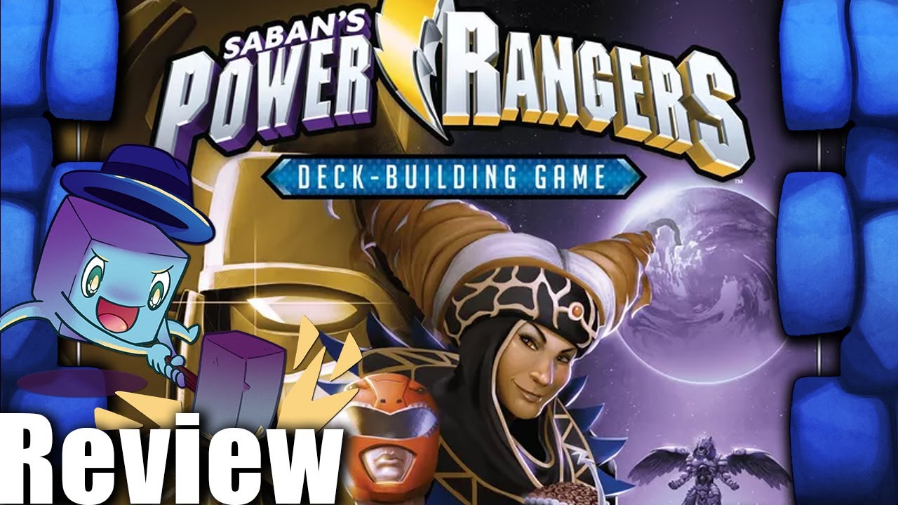 Power Rangers: Deck Building Game Review - with Tom Vasel