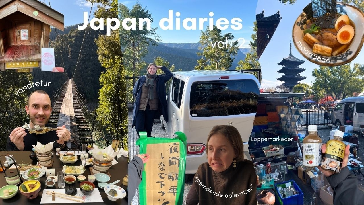 Japan diaries vol. 2 - Kyoto, templer, loppemarkeder og Kumano Kodo pilgrimsruten