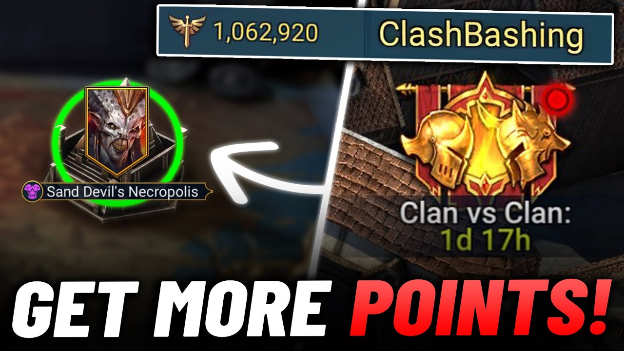 Use These Tips & Tricks to DOUBLE YOUR CVC POINTS! - Raid Shadow Legends Clan vs. Clan Guide