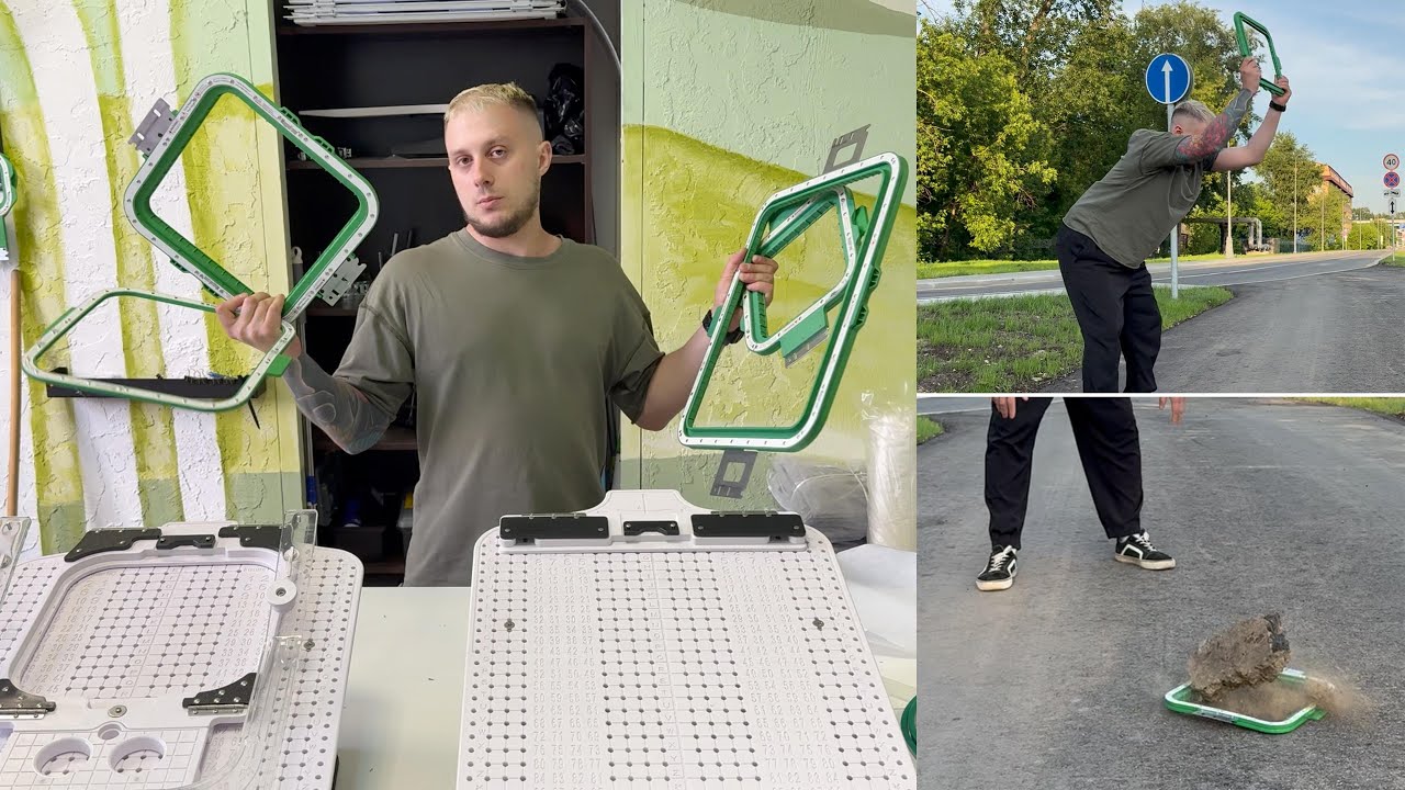 MaggieFrame: Запяливание за 5 секунд без следов! Краш-тест и сравнение с пластиком
