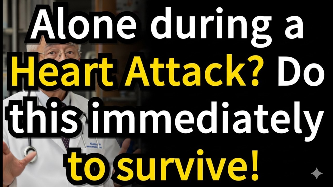 How to Survive a Heart Attack Alone After 60 7 Life Saving Tips Every Senior Must Know Senior Health