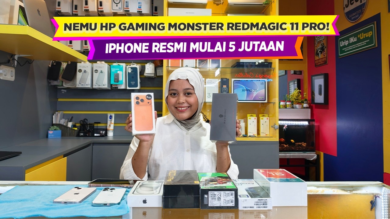 Cek Pasar Offline! HP Gaming Auto GG! RedMagic 11 Pro, POCO F7 & Infinix Murah! #MarZoom 330