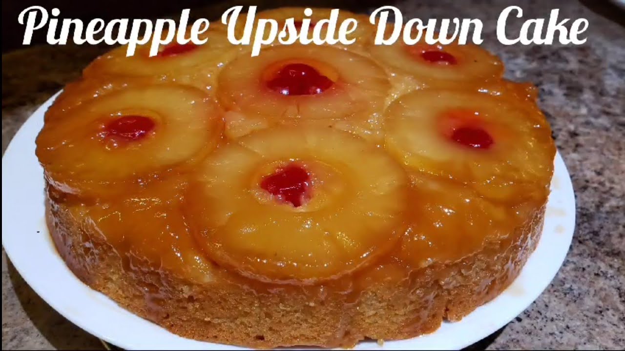 Pineapple Upside-Down Cake Recipie