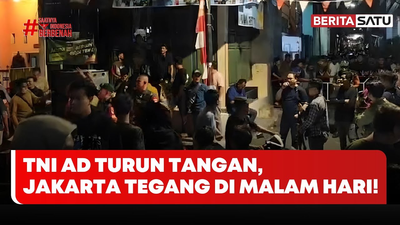 TNI Angkatan Darat Gelar Patroli Malam Skala Besar di Jakarta #Beritasatu