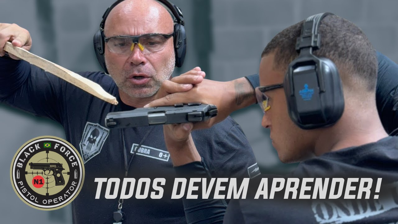 A PRIMEIRA VEZ COM UMA ARMA DE FOGO - Curso Operador de Pistola N1