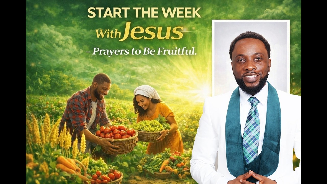 Start the Week With Jesus – Prayers to Be Fruitful | Apostle Michael Osei Afreh Live