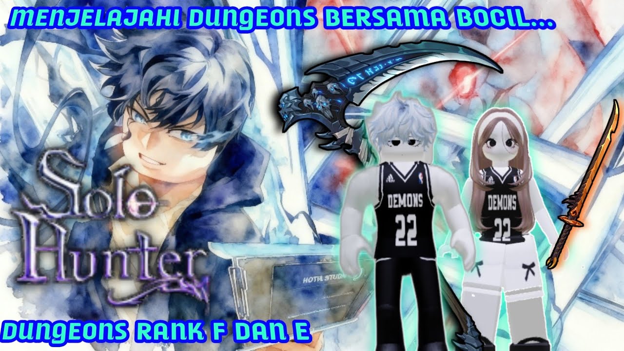SOLO HUNTER ROBLOX MELAWAN BOSS ULAR...|ROBLOX 